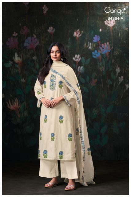 Ganga deyza 4964 wholesale dress material thrissur